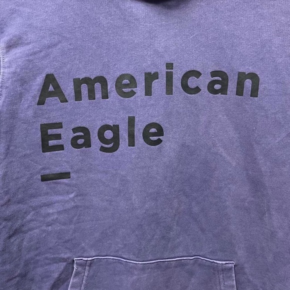 American Eagle vintage style Faded Purple
Long sleeve hooded sweatshirt hoodie - Picture 2 of 4